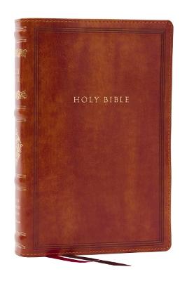 RSV Personal Size Bible with Cross References, Brown Leathersoft,