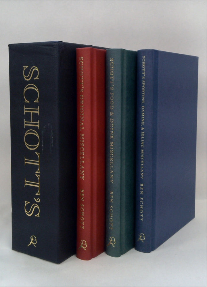 Schott's Miscellanies Box Set