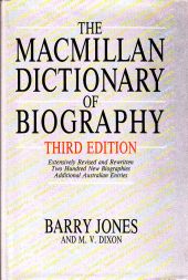 The Macmillan Dictionary of Biography