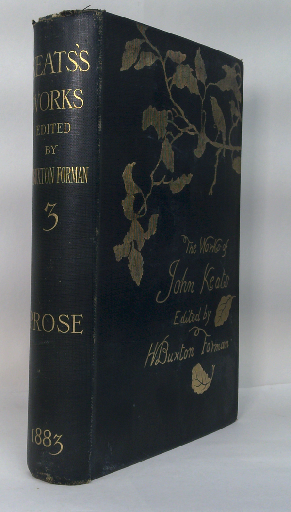 The Poetical Works And Other Writings Of John Keats. Volume III