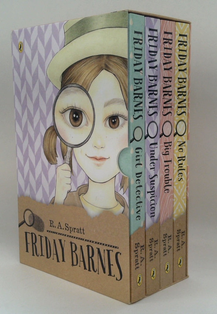 Friday Barnes: Girl Detective + Under Suspicion + Big Trouble + No Rules (4 vols in Slipcase)