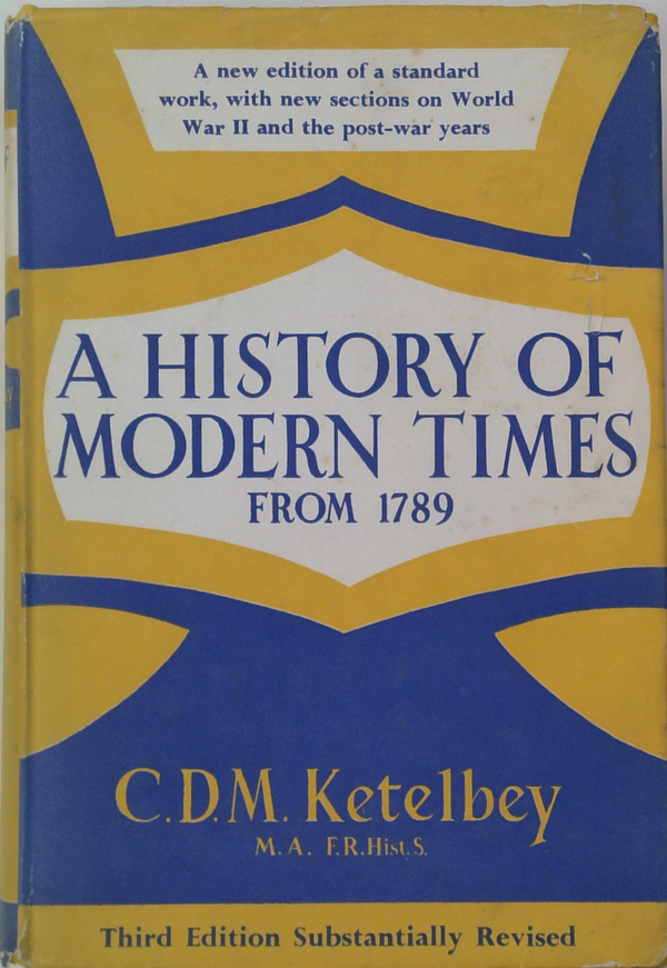 A History Of Modern Times From 1789