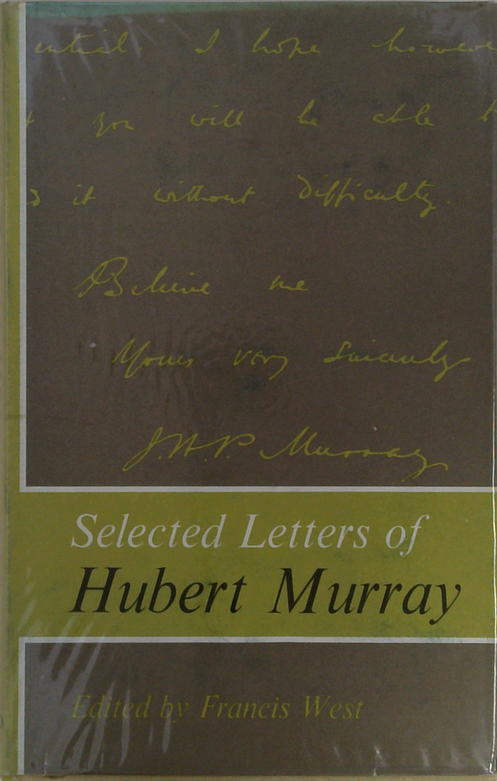 Selected Letters Of Hubert Murray