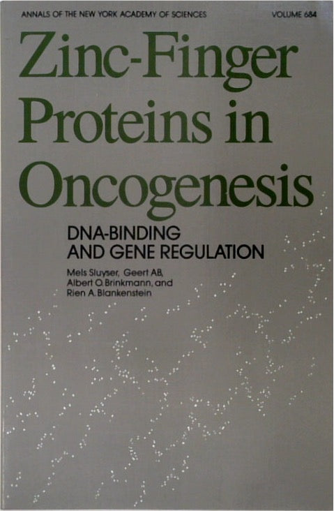 Zinc-Finger Proteins in Oncogenesis: Dna-Binding and Gene Regulation