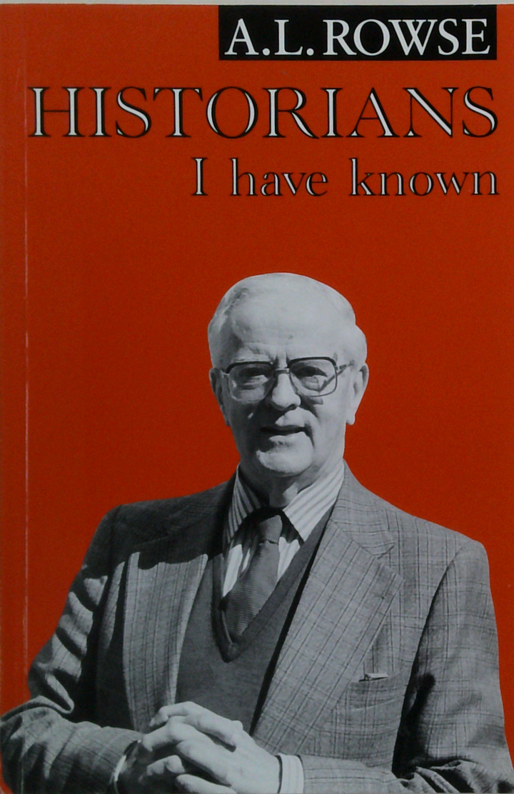 Historians I Have Known