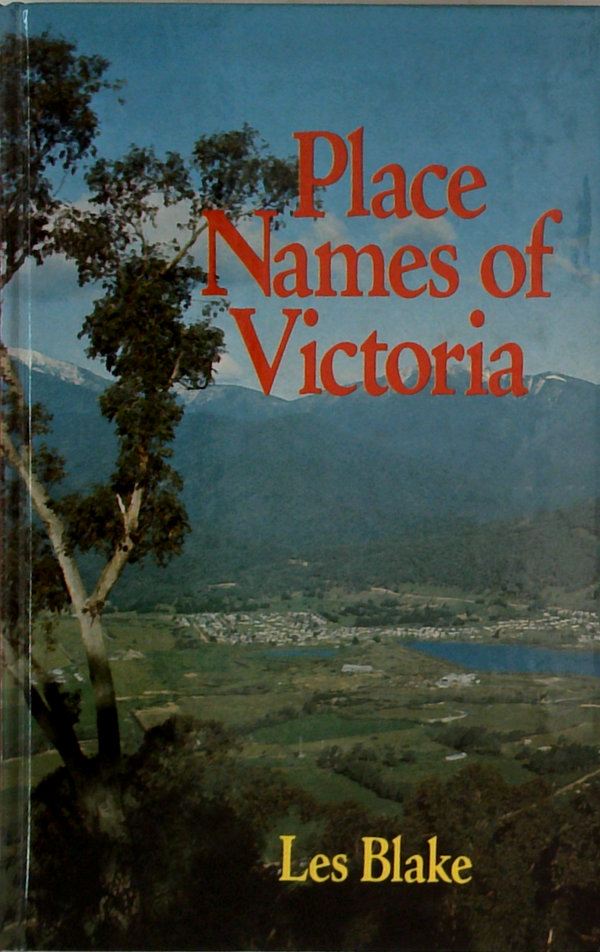 Place Names Of Victoria