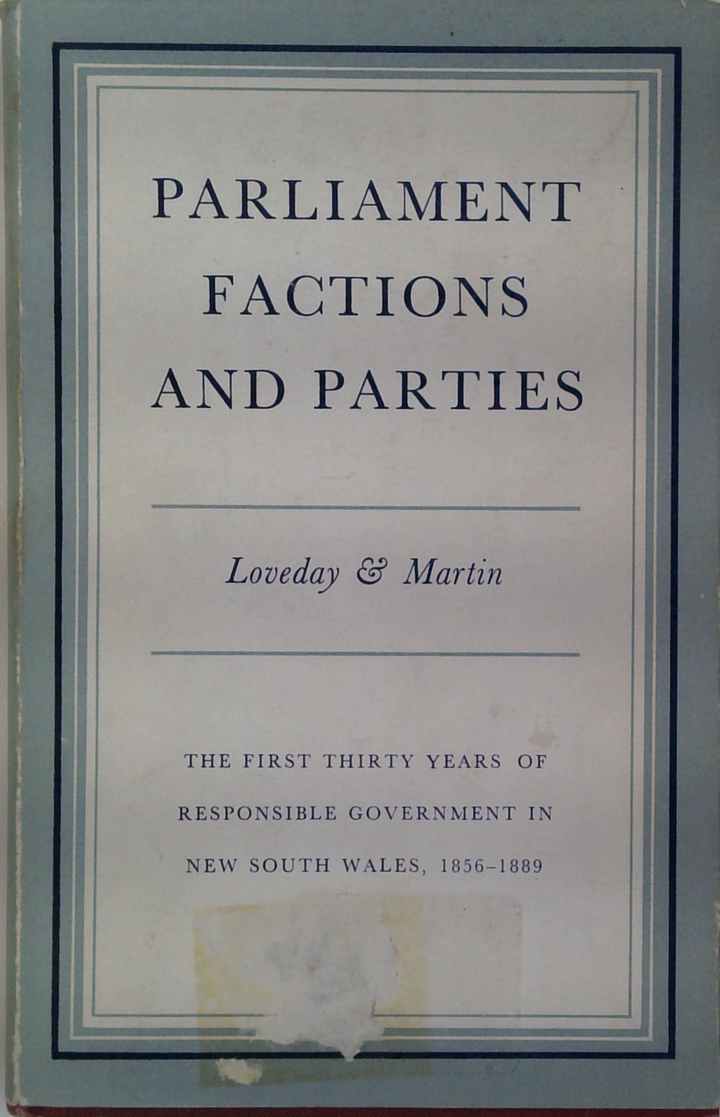 Parliament Factions And Parties