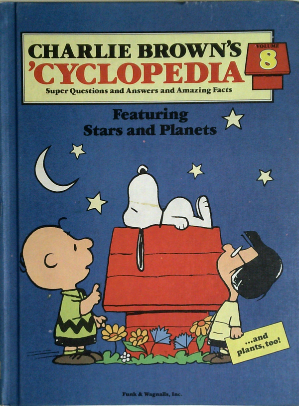 Charlie Brown'S 'Cyclopedia Super Questions And Answers And Amazing Facts - Vol 8 Featuring Stars And Planets