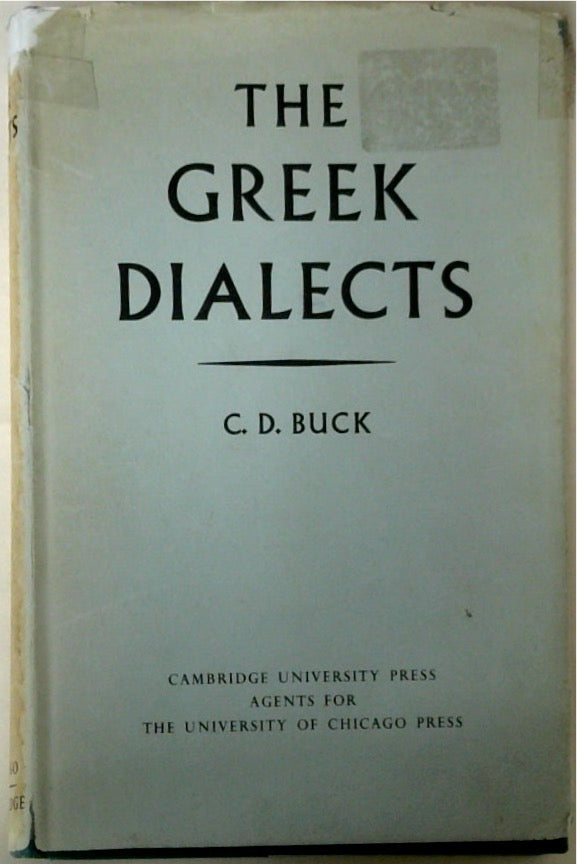 The Greek Dialects