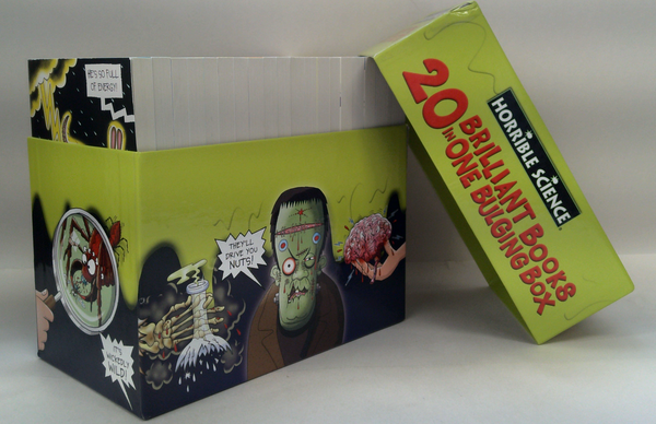 20 Horrible Science Brilliant Books In One Bulging Box