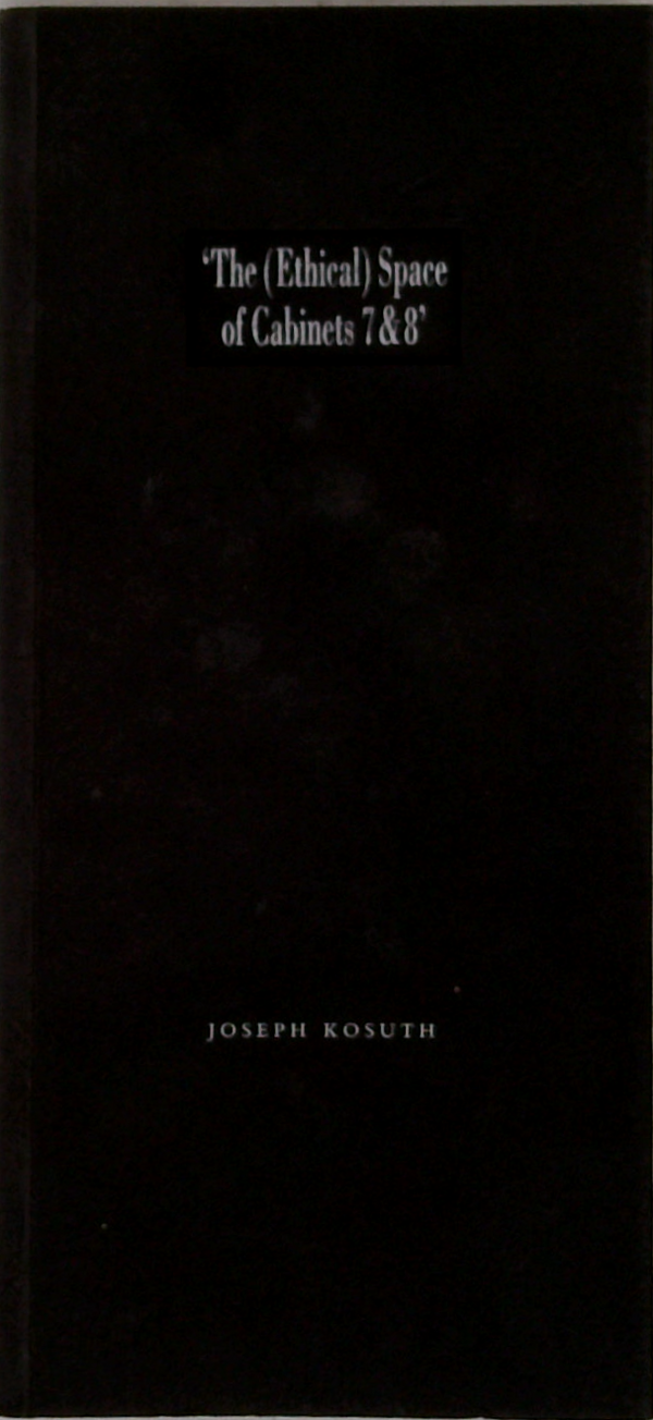 The Ethical Space Of Cabinets 7 & 8