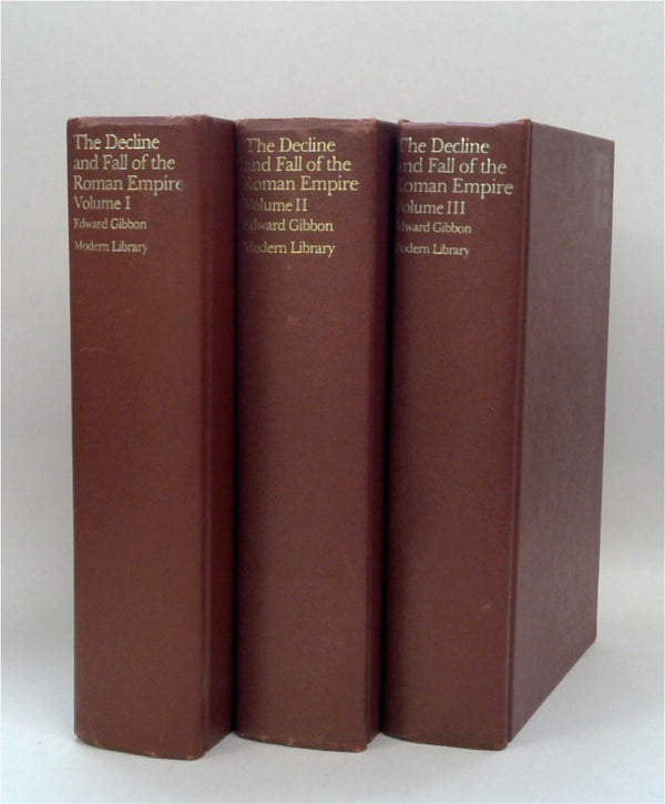 The Decline and Fall of the Roman Empire Volumes 1, 2, and 3