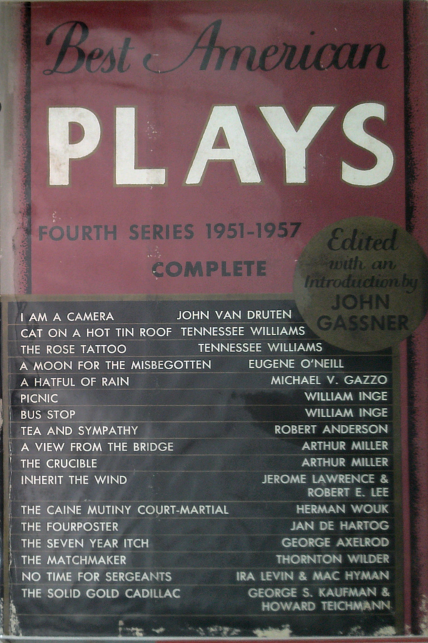 Best American Plays: Fourth Series, 1951-1957