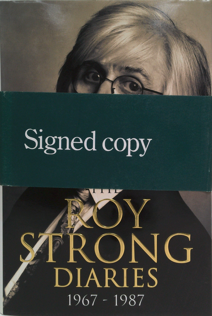 The Roy Strong Diaries 1967-1987 (SIGNED)