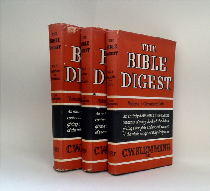 The Bible Digest (Three-Volume Set)