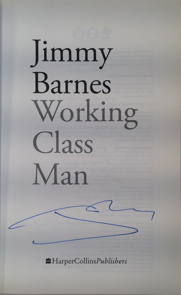 Working Class Man (SIGNED)