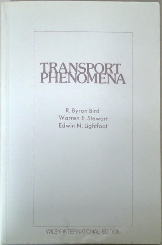 Transport Phenomena