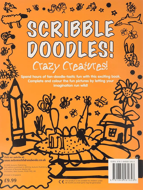 Scribble Doodles Crazy Creatures