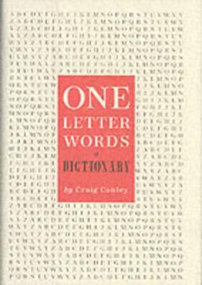 One Letter Words: A Dictionary