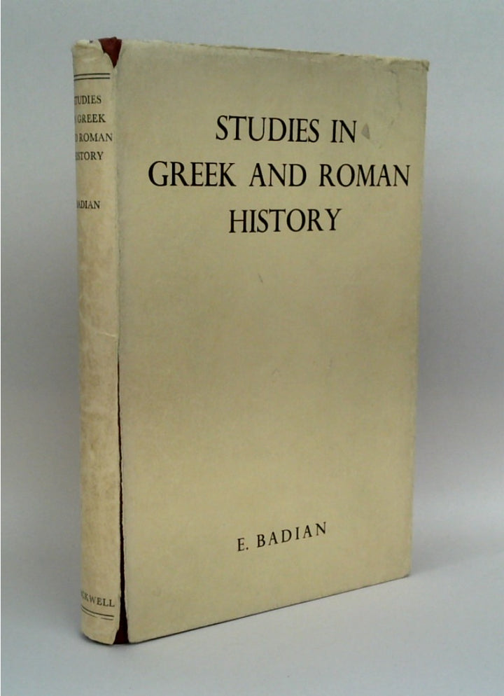 Studies in Greek and Roman History