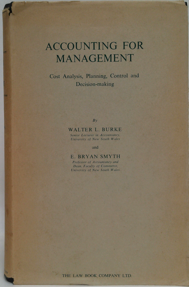 Accounting For Management: Cost Analysis, Planning, Control And Decision-Making