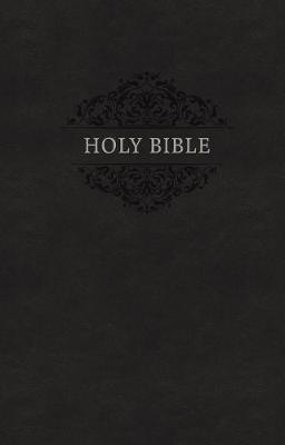 KJV, Holy Bible, Soft Touch Edition, Leathersoft, Black, Comfort Print: Holy Bible, King James Version