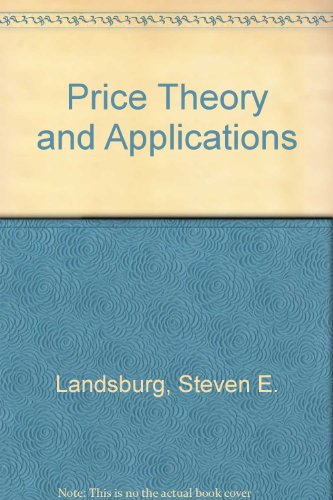 Price Theory and Applications