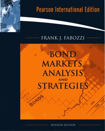 Bond Markets, Analysis, and Strategies: International Edition