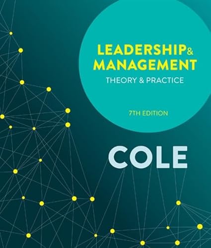 Leadership and Management: Theory and Practice