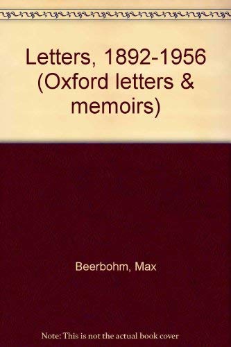 Letters, 1892-1956