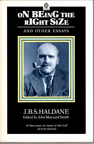 On Being the Right Size and Other Essays