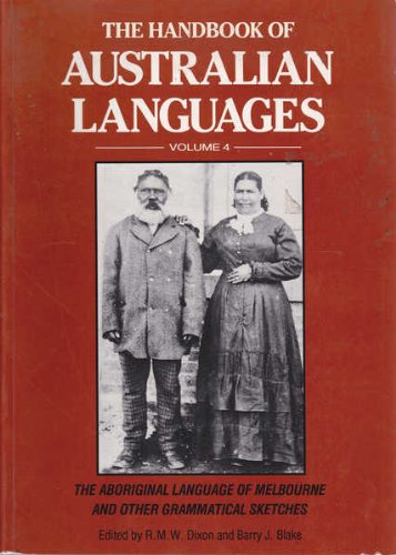 Handbook of Australian Languages