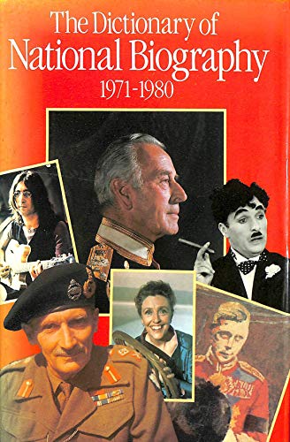 Dictionary of National Biography 1971-80