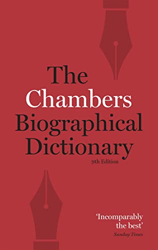 Chambers Biographical Dictionary Paperback