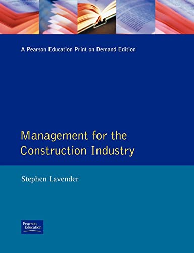 Management for the Construction Industry