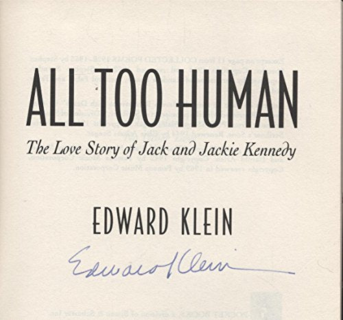 All Too Human: Love Story of Jack and Jackie Kennedy