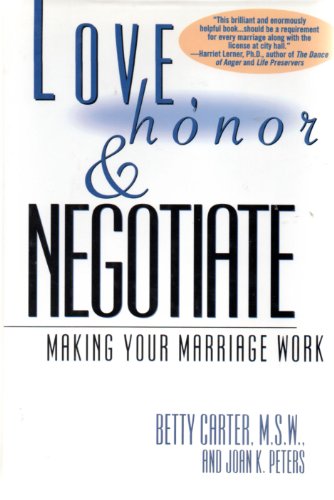 Love, Honor and Negotiate