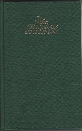 The Pocket Macquarie Dictionary