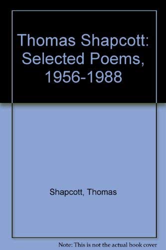 Thomas Shapcott: Selected Poems