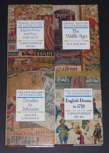Sphere History of Literature: v. 1: The Middle Ages