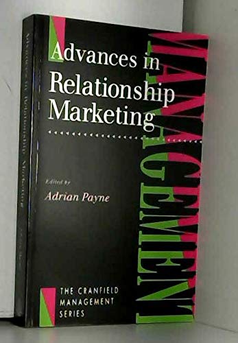 Advances in Relationship Marketing