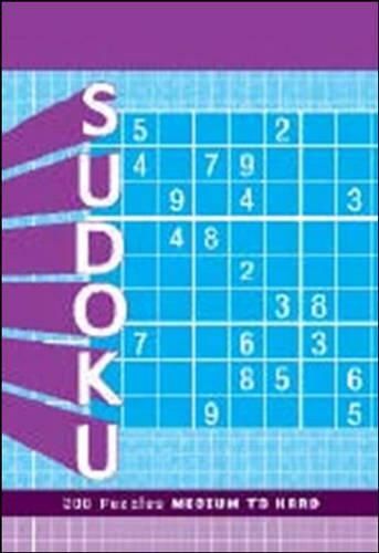 Sudoku Puzzle Pad Easy to Medium