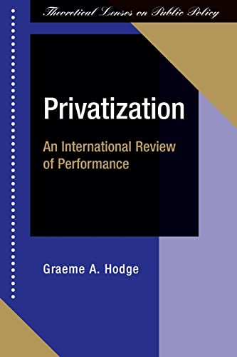 Privatization: An International Review Of Performance