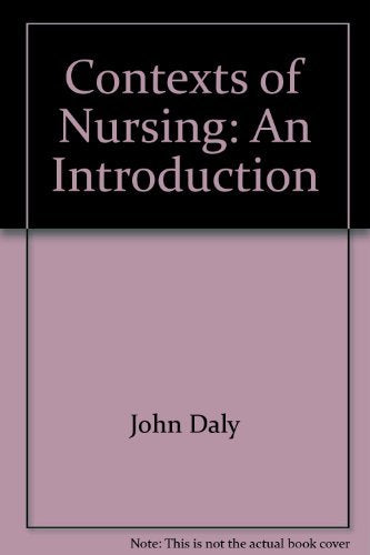 Contexts of Nursing: An Introduction