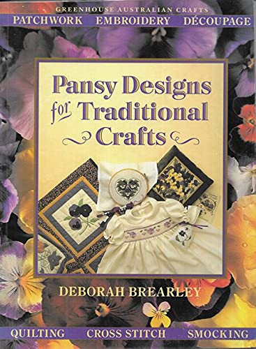 Pansy Designs For Traditional Crafts