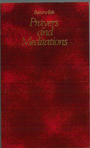 Prayers and Meditations