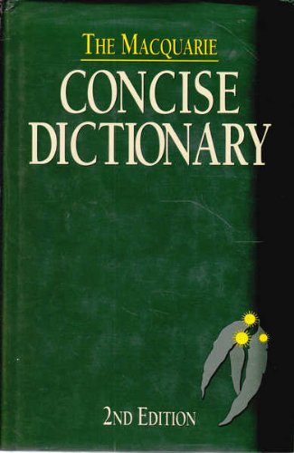 The Macquarie Concise Dictionary