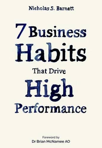 7 Business Habits that Drive High Performance