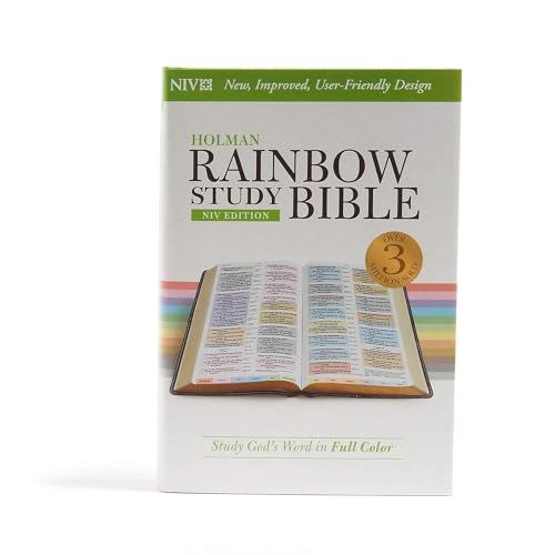 NIV Rainbow Study Bible: Jacketed Hardcover