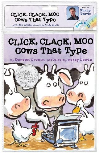 Click, Clack, Moo: Cows That Type/ Book and CD